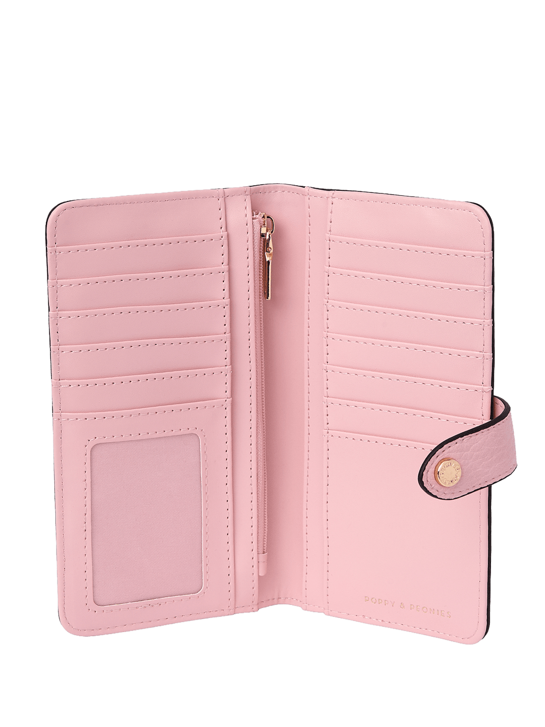 Go Anywhere Wallet Peony Pink