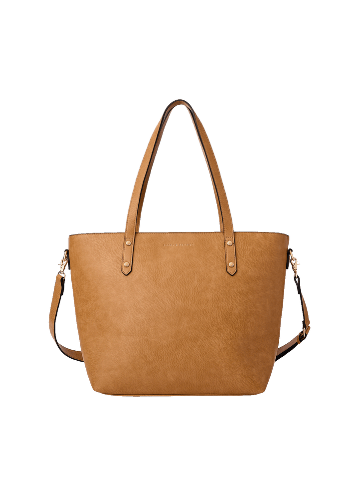 GO-GETTER TOTE camel