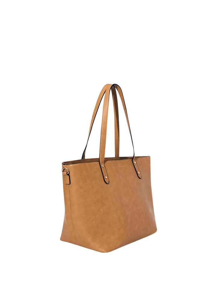 GO-GETTER TOTE camel
