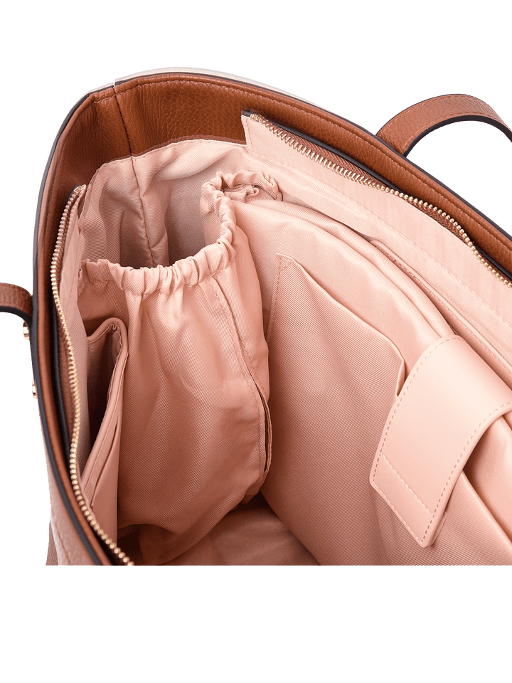 GO-GETTER TOTE chestnut