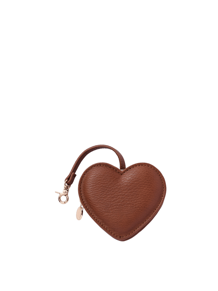 Chestnut Heart Bag Charm