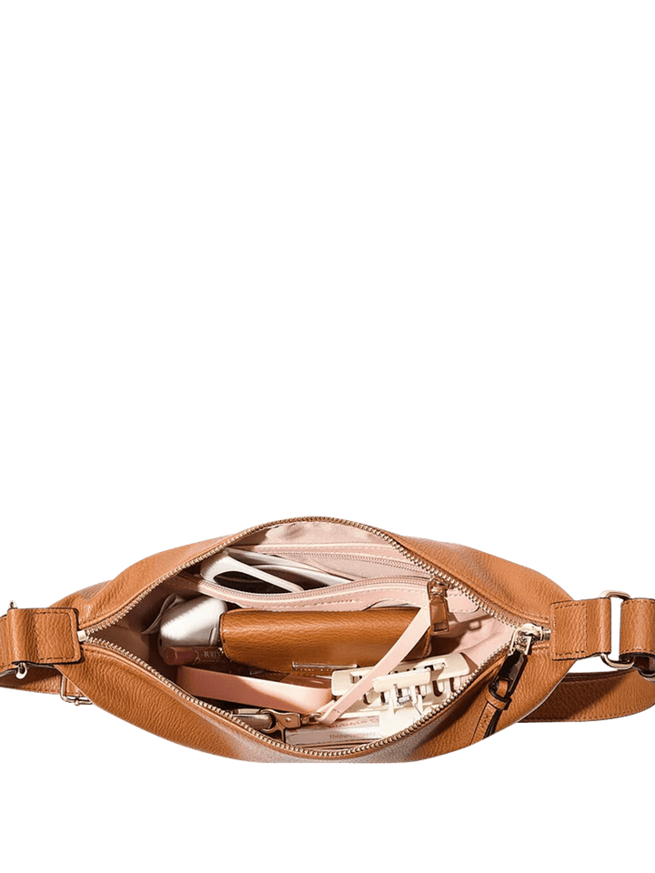 The Eclipse Crossbody Cognac