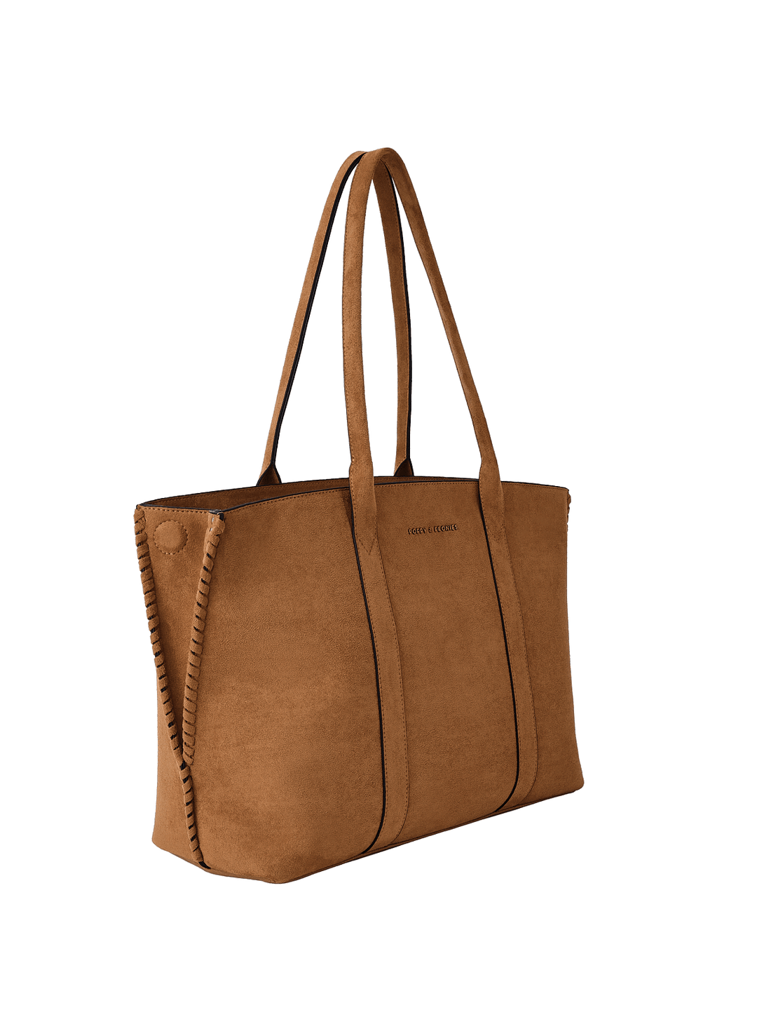 Brown tote bag