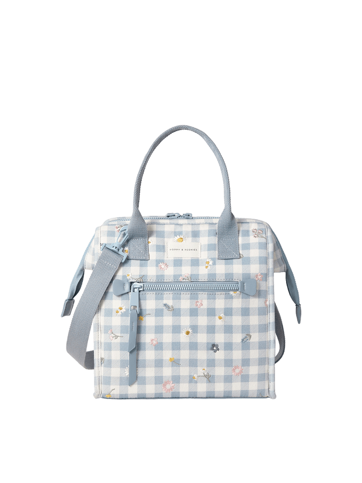 The Lunch Bag Blue Gingham