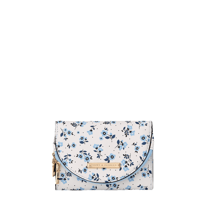 Margaux Wallet Blue Floral