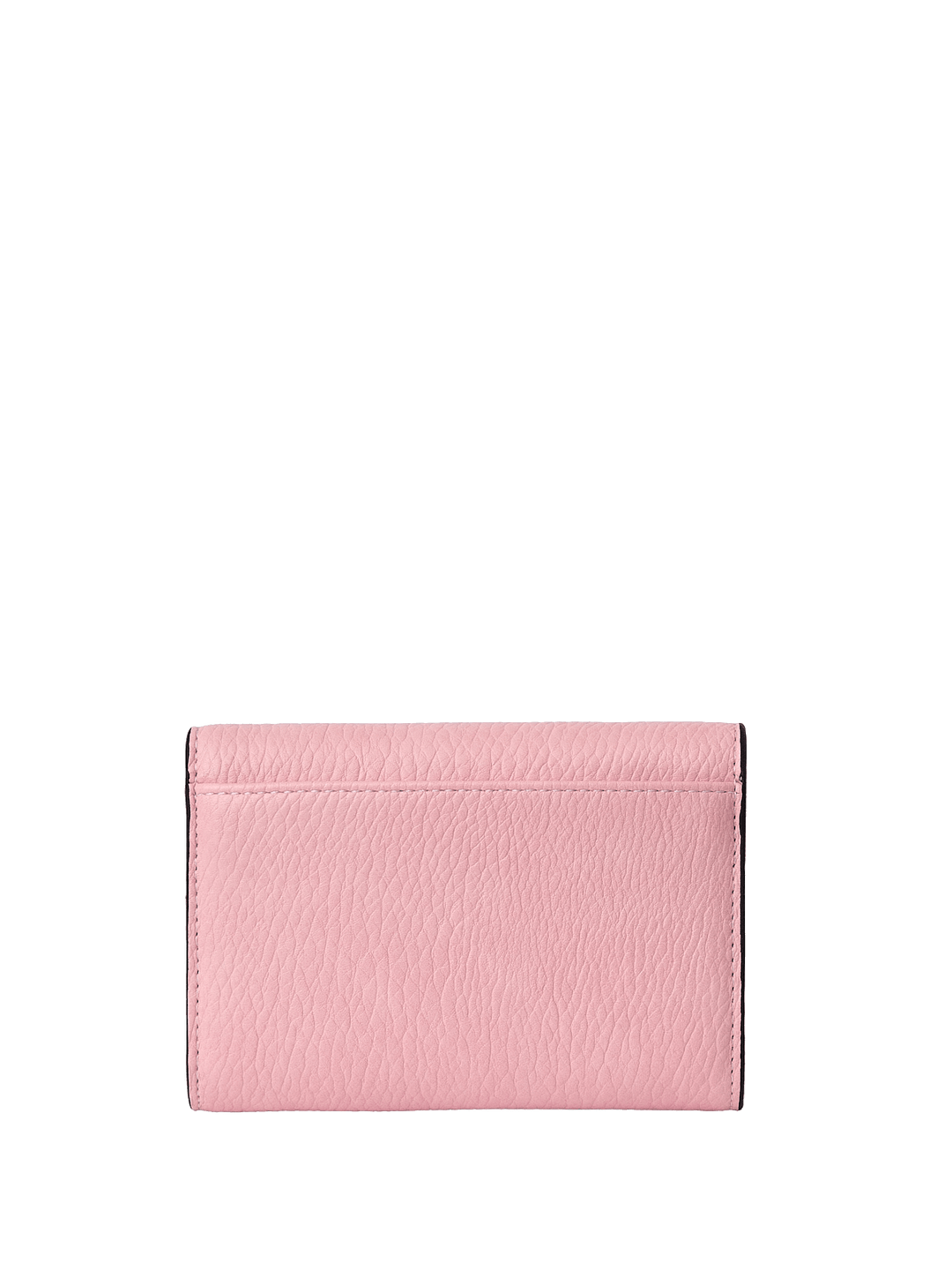 Pink vegan leather wallet