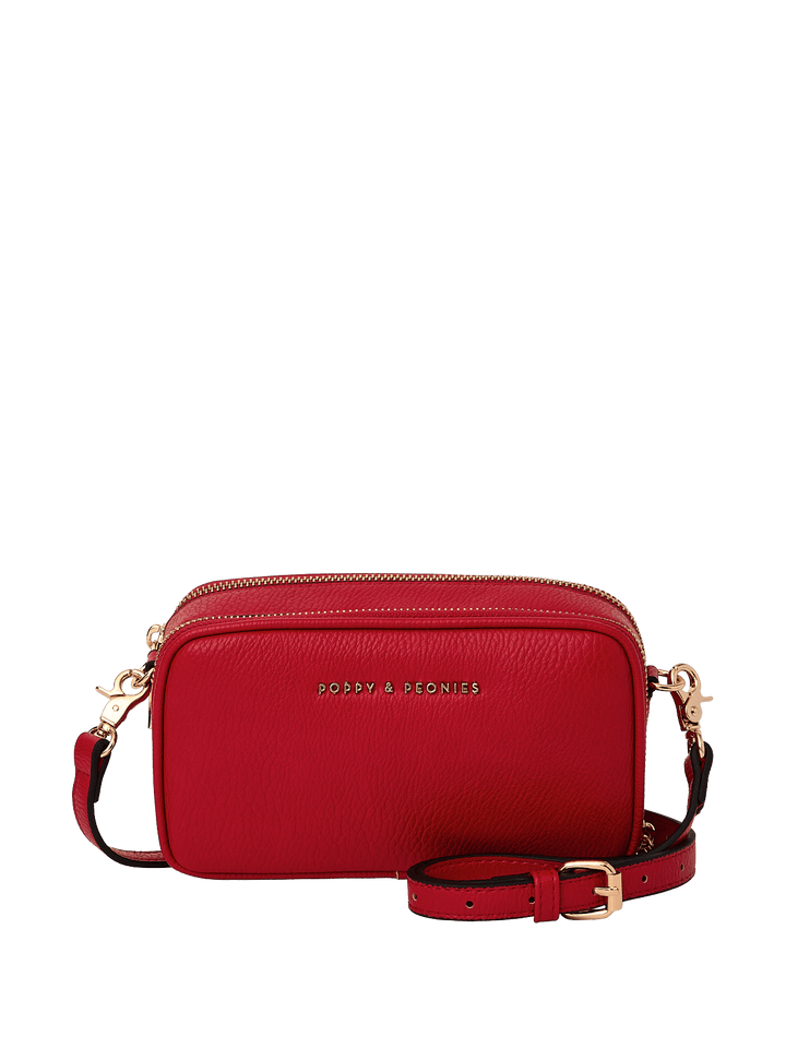 Mini Essential Crossbody Red