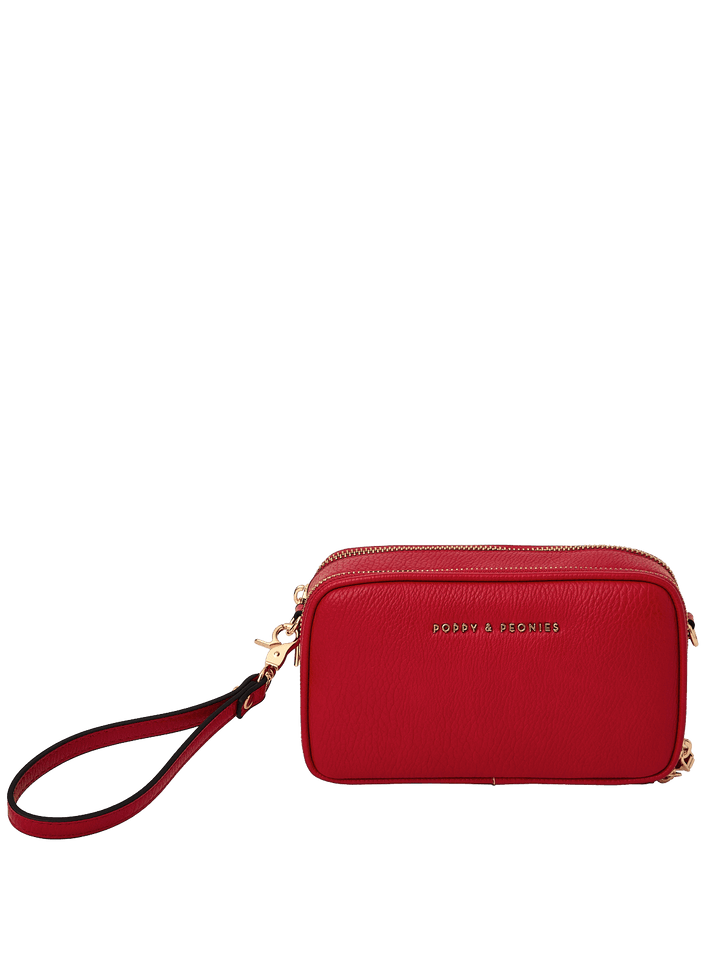 Mini Essential Crossbody Red