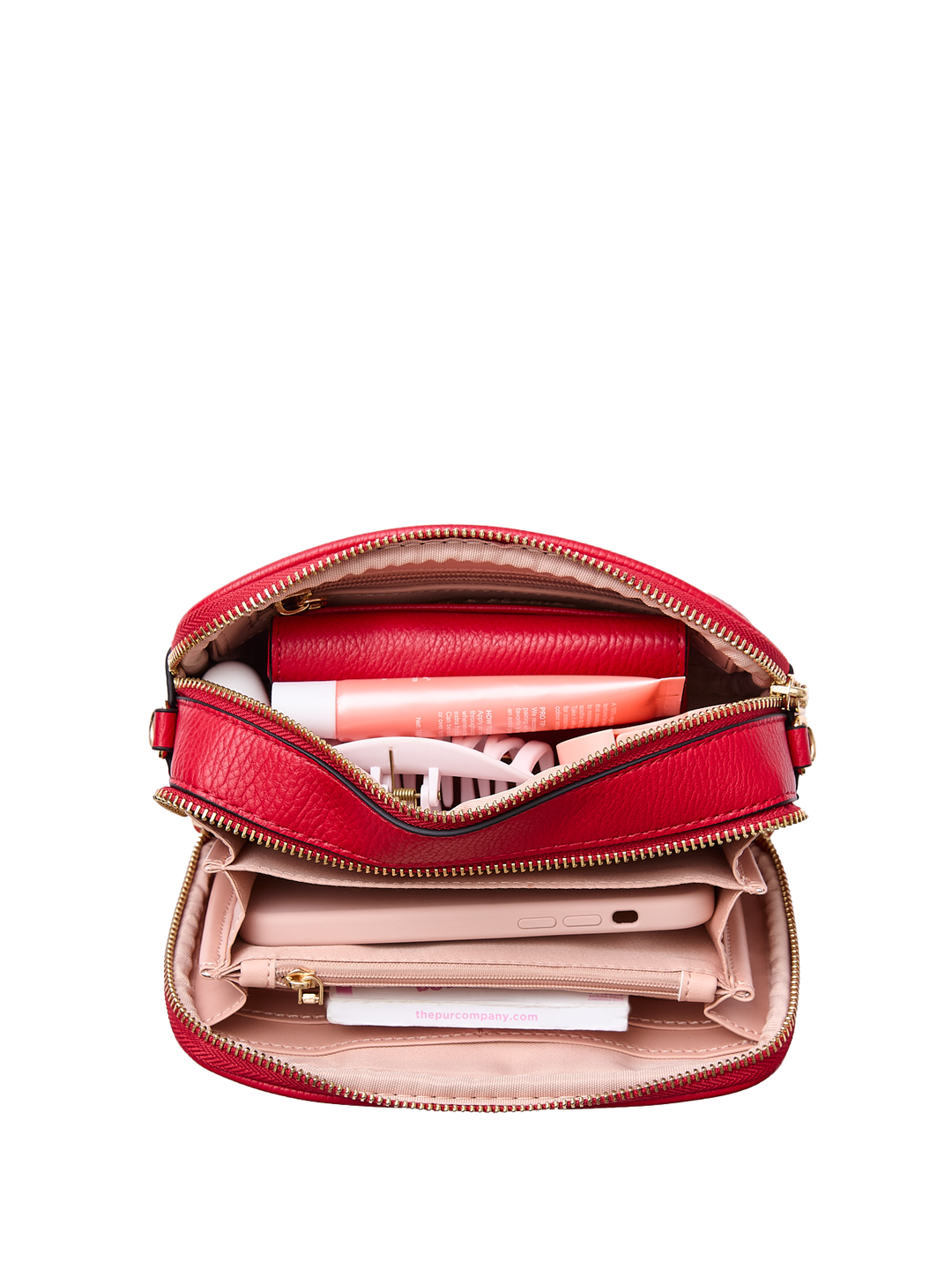 Mini Essential Crossbody Red