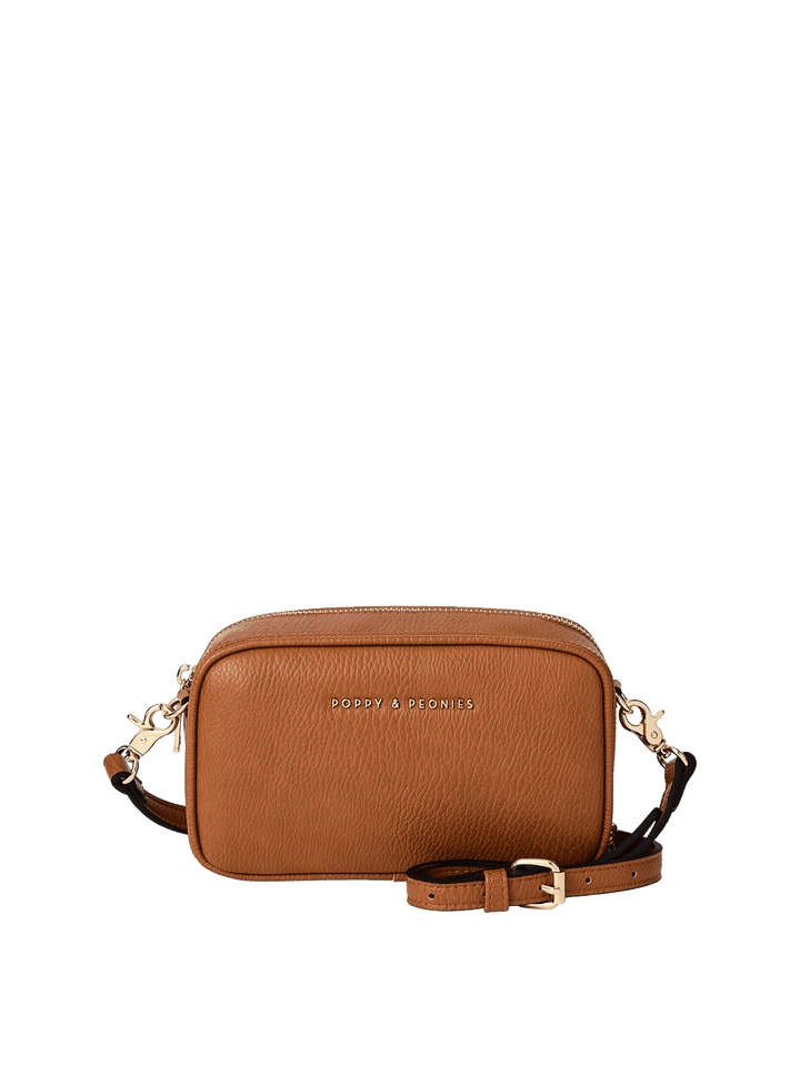 Mini Essential Crossbody Cognac