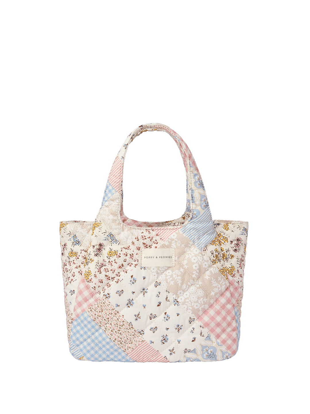 The Pick Me Up Tote Patchwork | Poppy and Peonies – Poppy & Peonies
