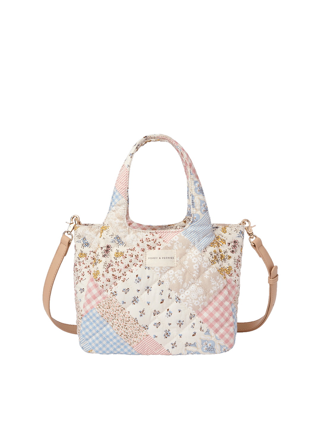 The Pick Me Up Tote Patchwork | Poppy and Peonies – Poppy & Peonies