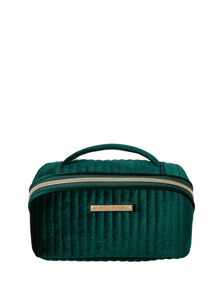 Open and Glow Cosmetic Green Velvet