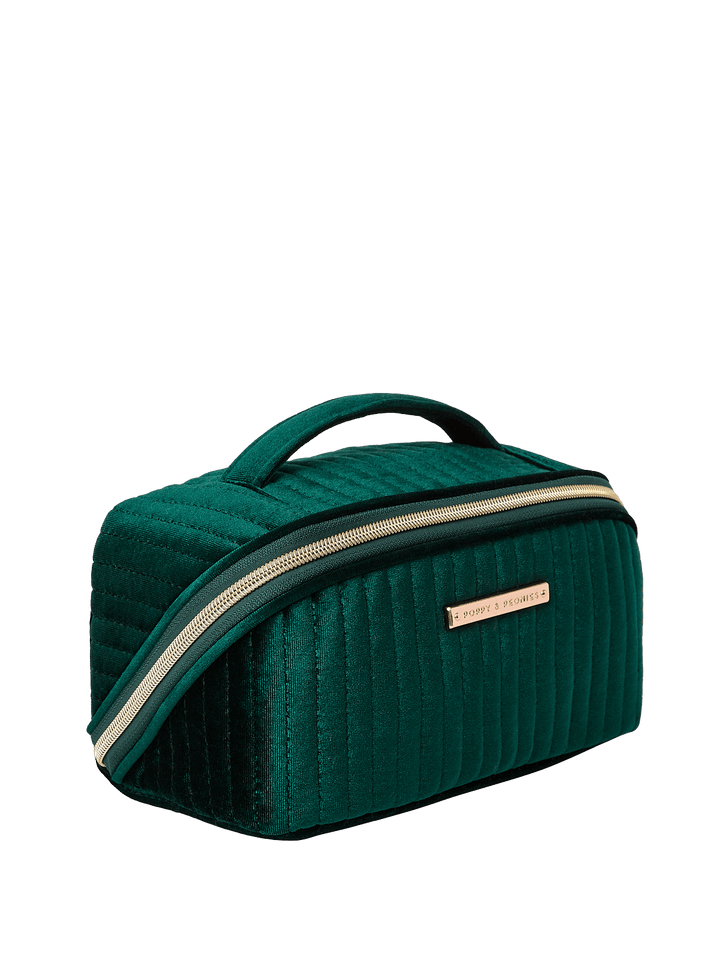 Open and Glow Cosmetic Green Velvet