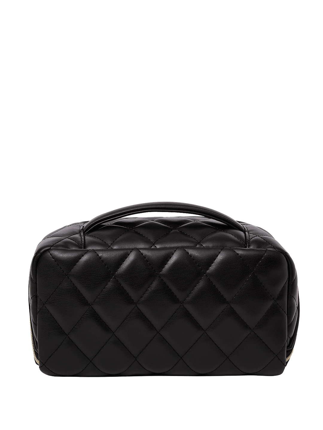 Open and Glow Cosmetic Quilted Black