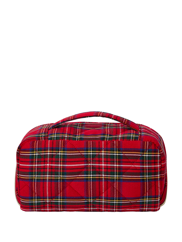 Open and Glow Cosmetic Red Plaid