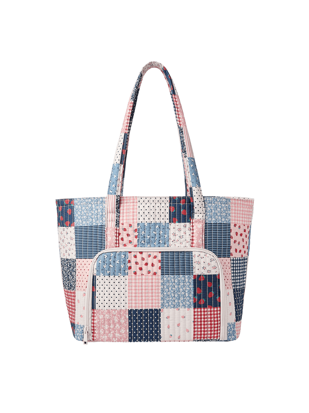 Analog Tote Strawberry Patchwork