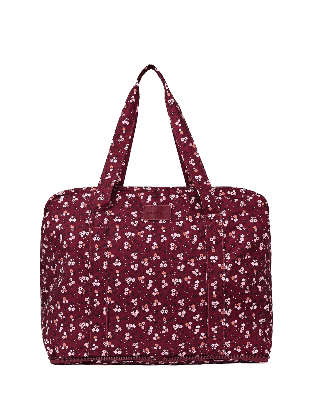 The Pack Up Duffle Berry Floral