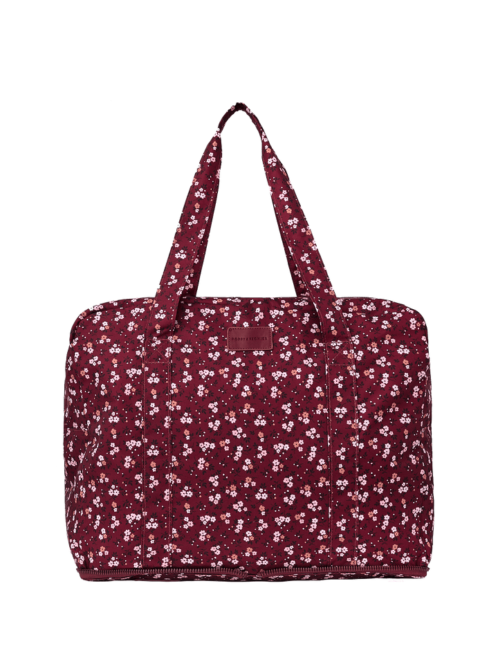The Pack Up Duffle Berry Floral