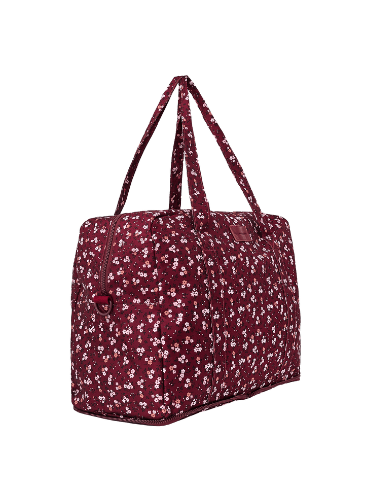 The Pack Up Duffle Berry Floral