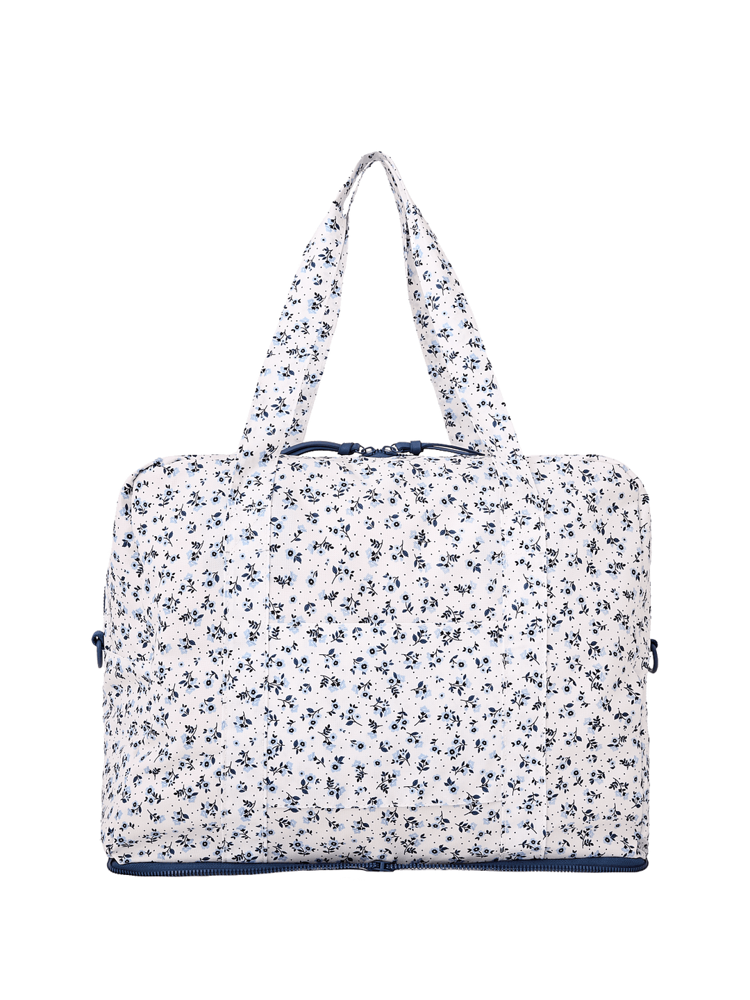 The Pack Up Duffle Blue Floral