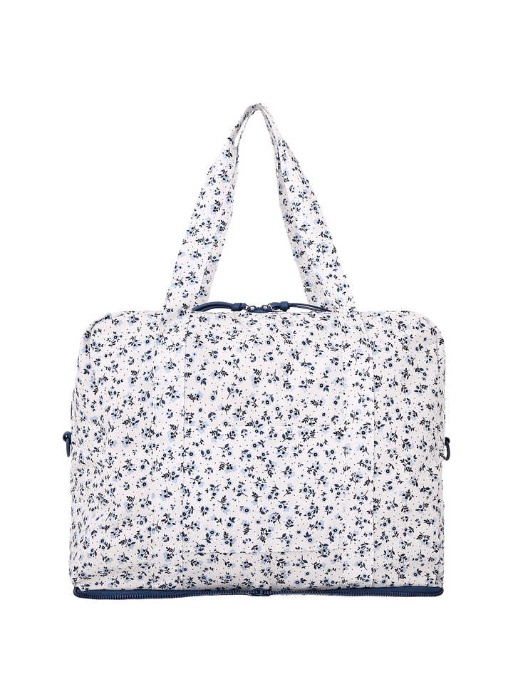 The Pack Up Duffle Blue Floral