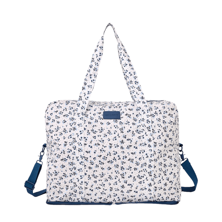The Pack Up Duffle Blue Floral