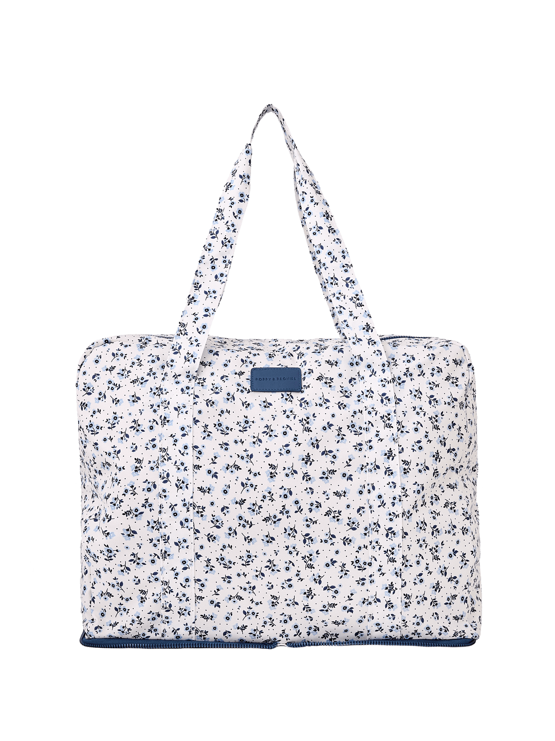 The Pack Up Duffle Blue Floral