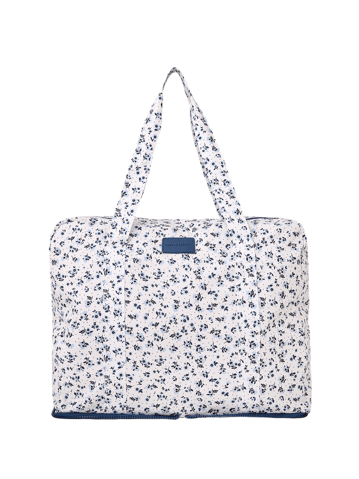 The Pack Up Duffle Blue Floral