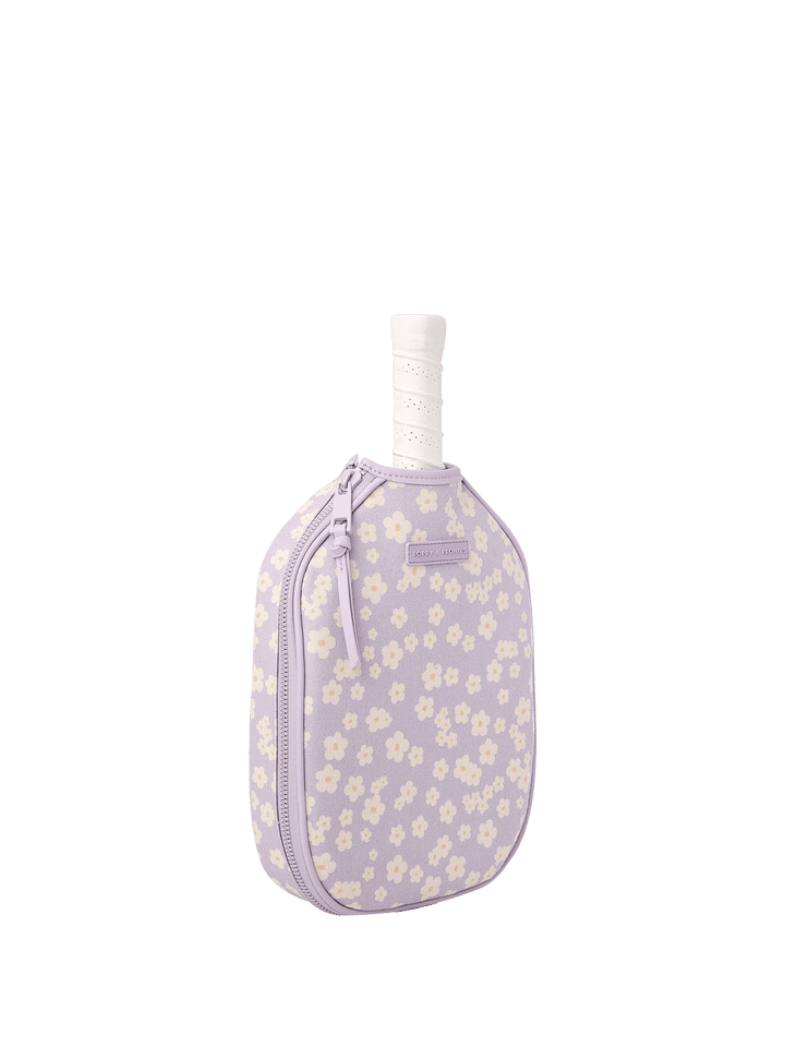 Pickleball Paddle Holder Violet Floral