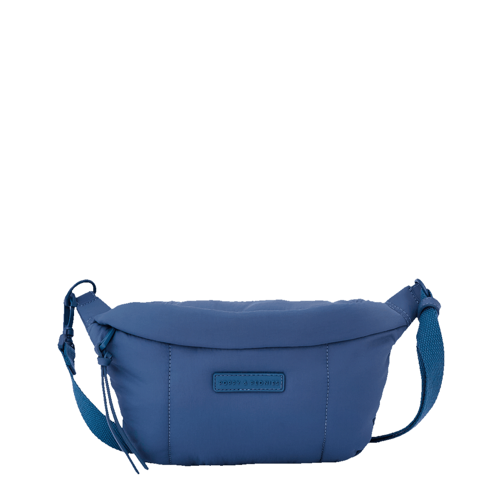 poppy【新品未使用】Border muffler　blue border The Sidekick Nylon Blue | Poppy and Peonies – Poppy & Peonies