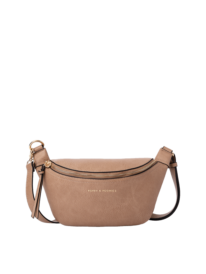 The Sidekick in Olive with adjustable belt and crossbody strap