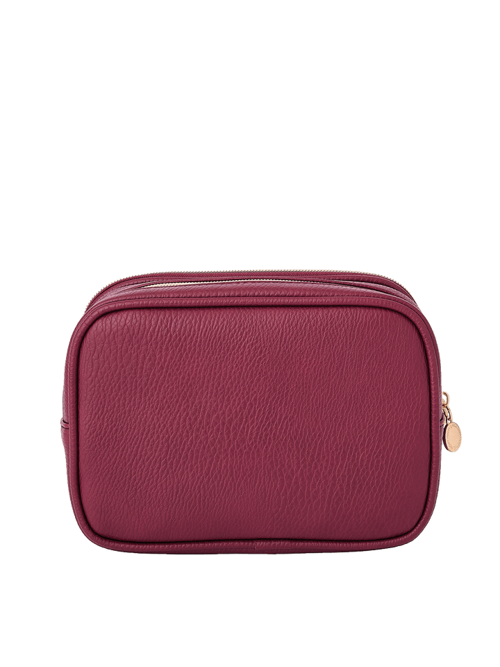 Back view of The Split Organizer in Berry
