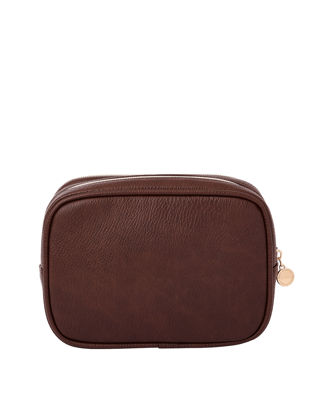 Back view of The Split Organizer in Espresso