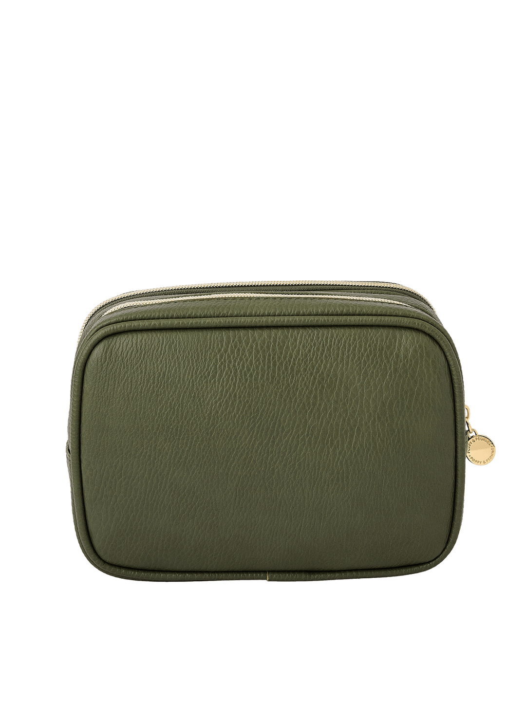 Back view of The Split Organizer in Olive