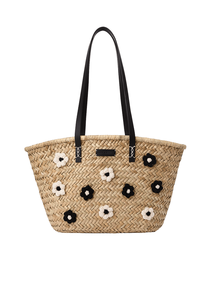 Just Picked Straw Tote