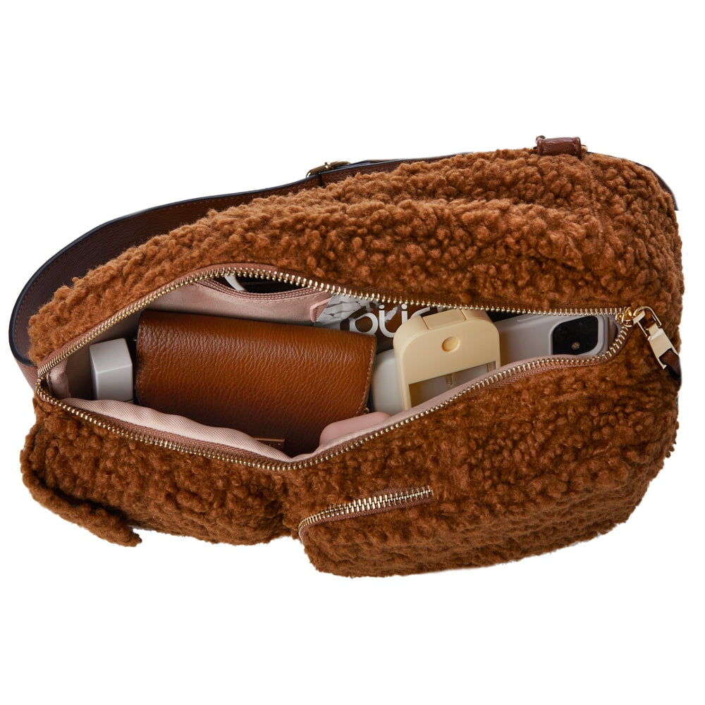 Teddy faux fur bag shop