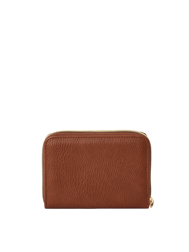 Back view of The Grab and Go Wallet in Chestnut