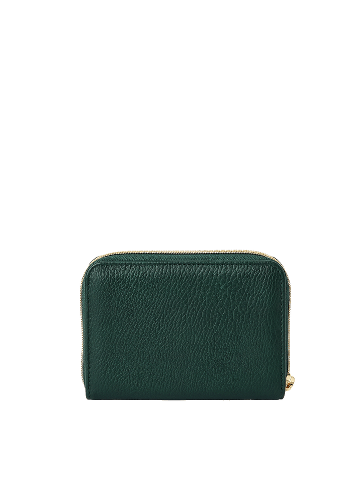 Back view of The Grab and Go Wallet in Heritage Green