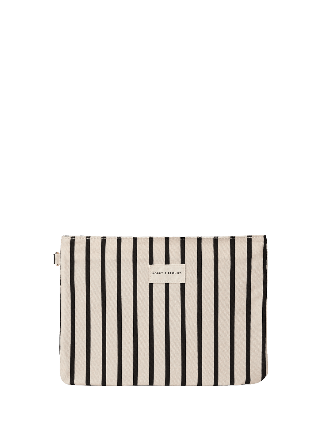 Black and white striped small dry bag 