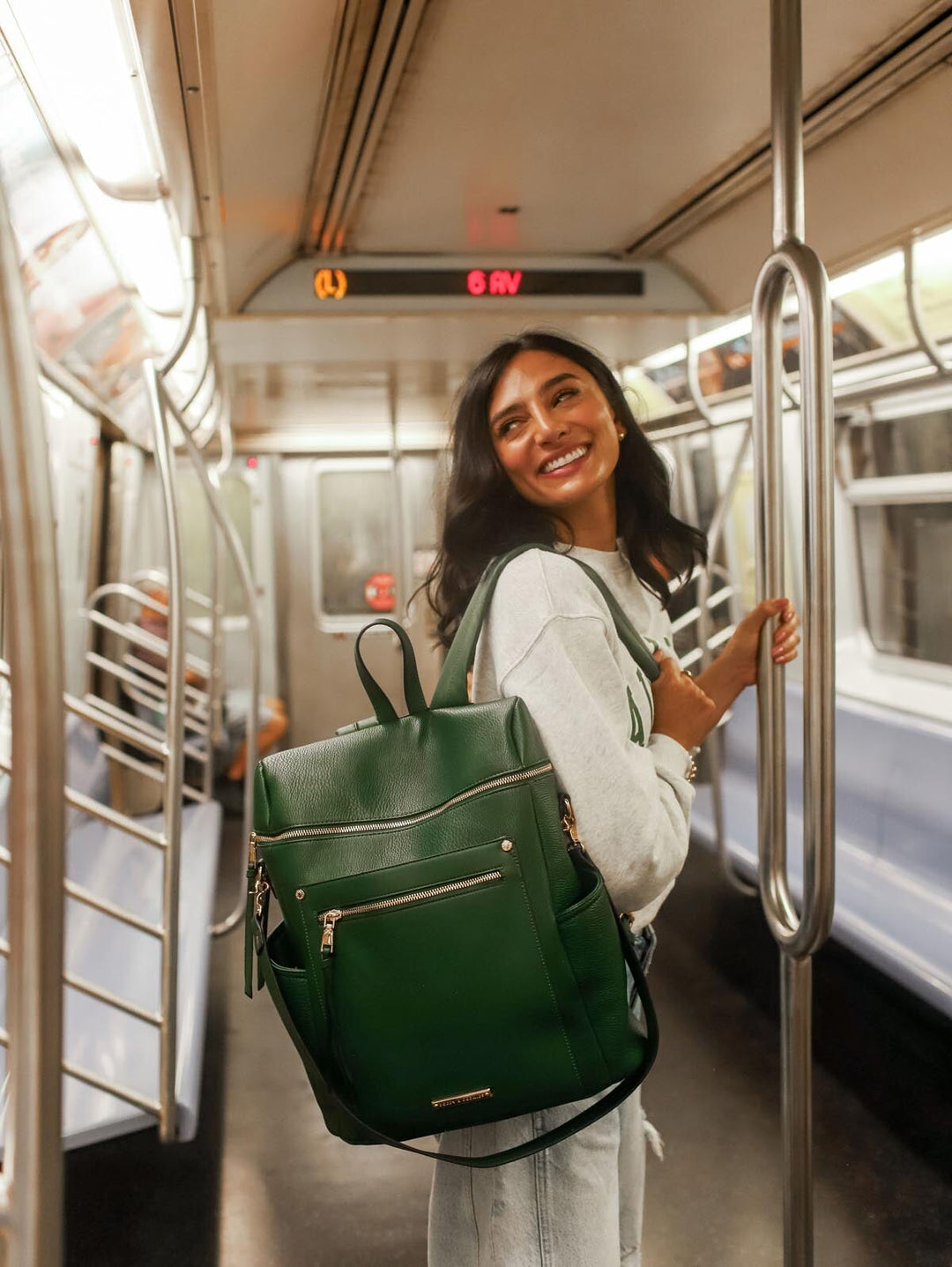 Commuter Backpack Heritage Green