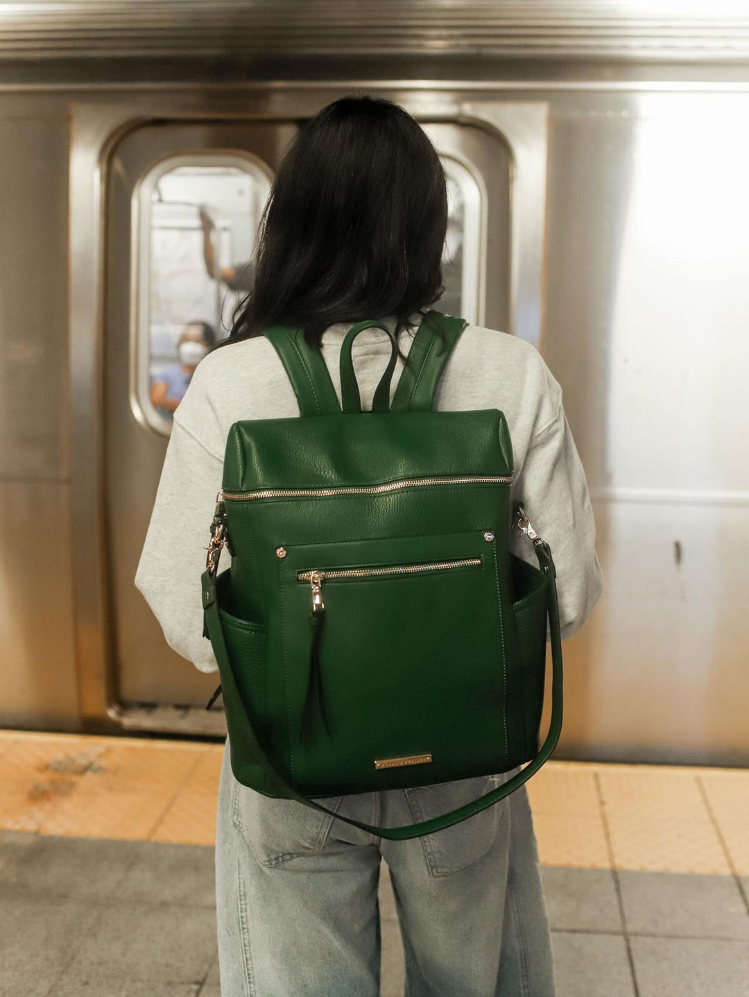 Commuter Backpack Heritage Green