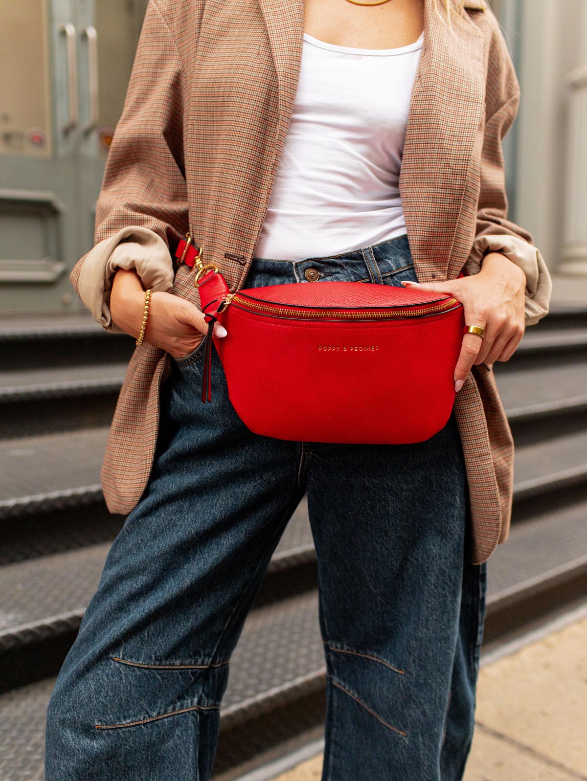 The Sidekick Red | Poppy and Peonies – Poppy & Peonies