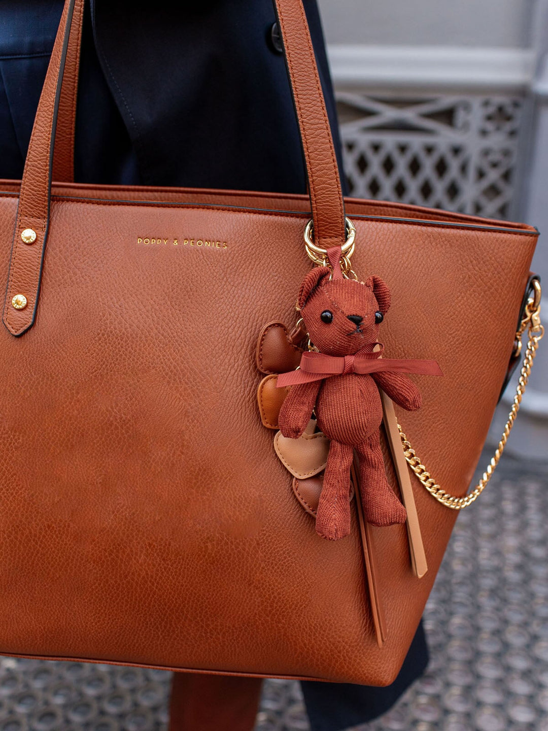 Brown Bear Bag Charm
