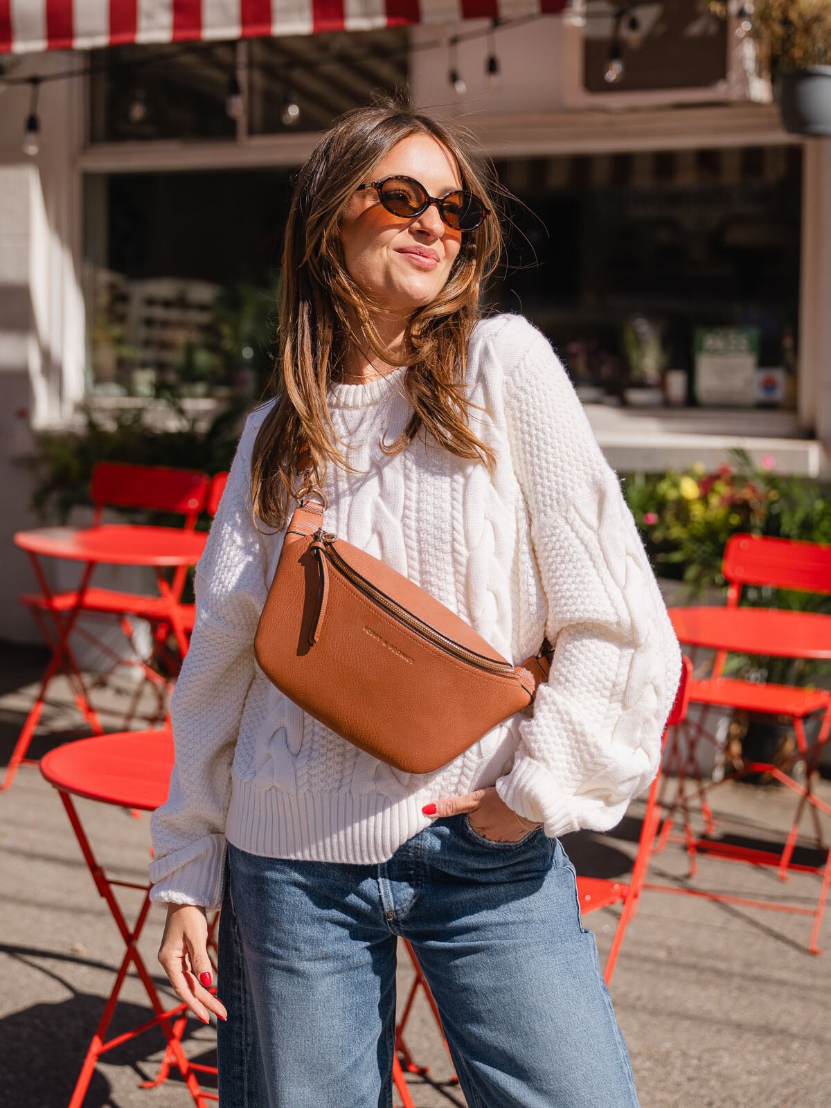 The Sidekick Cognac | Poppy and Peonies – Poppy & Peonies