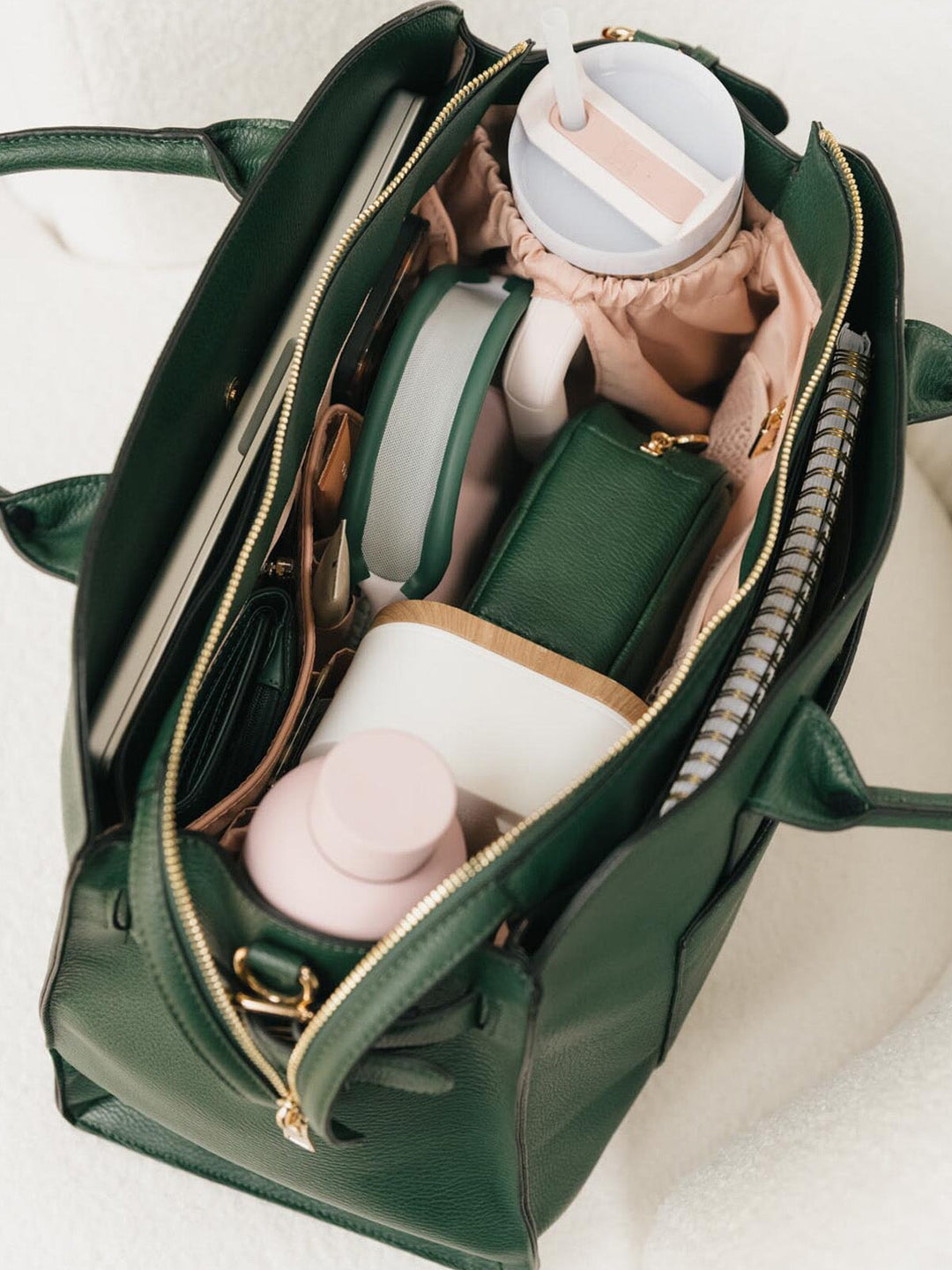 Uptown Tote Heritage Green