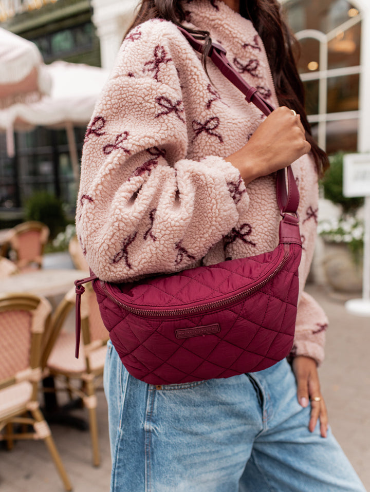 Quilted Large Sidekick Berry