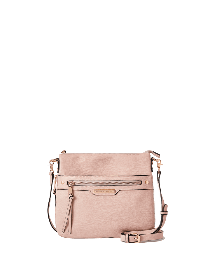 the EVERYDAY CROSSBODY blush