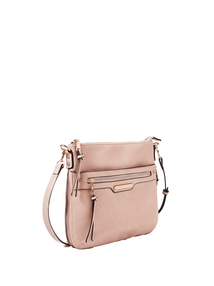 the EVERYDAY CROSSBODY blush