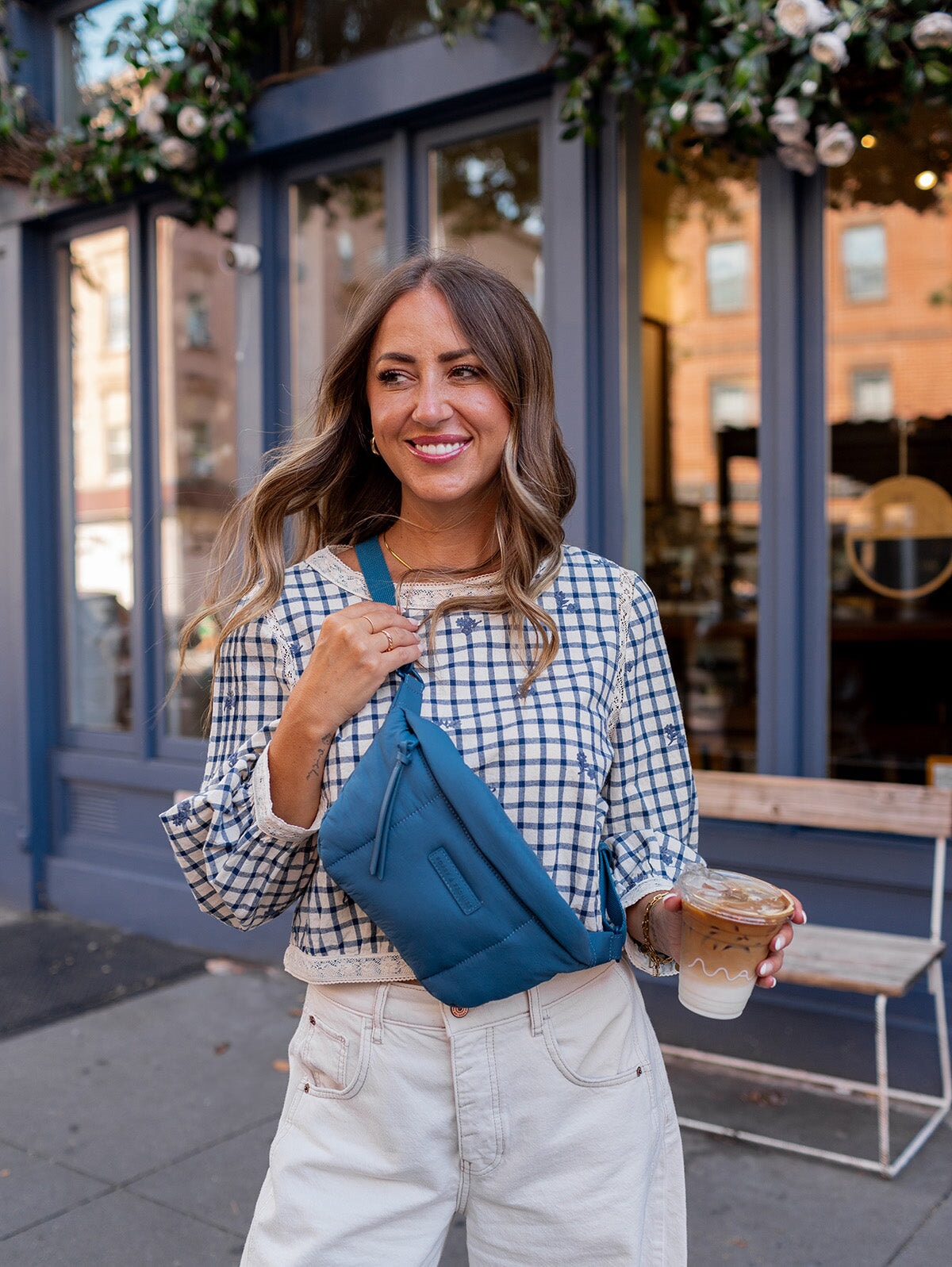 The Sidekick Nylon Blue | Poppy and Peonies – Poppy & Peonies